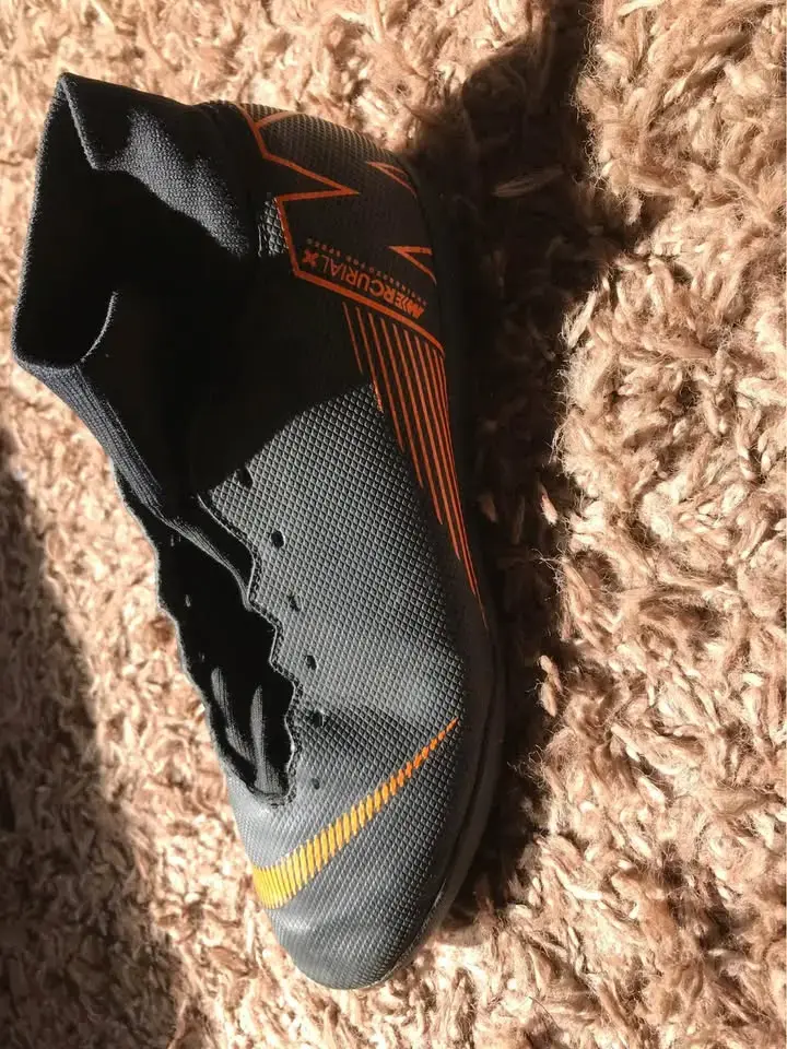 Zapatillas de fútbol Nike Mercurial negras - 1