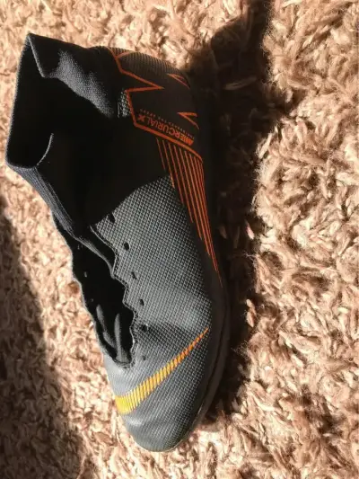 Zapatillas de fútbol Nike Mercurial negras - miniatura 1