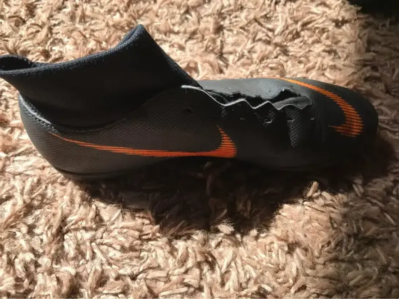 Zapatillas de fútbol Nike Mercurial negras - 2