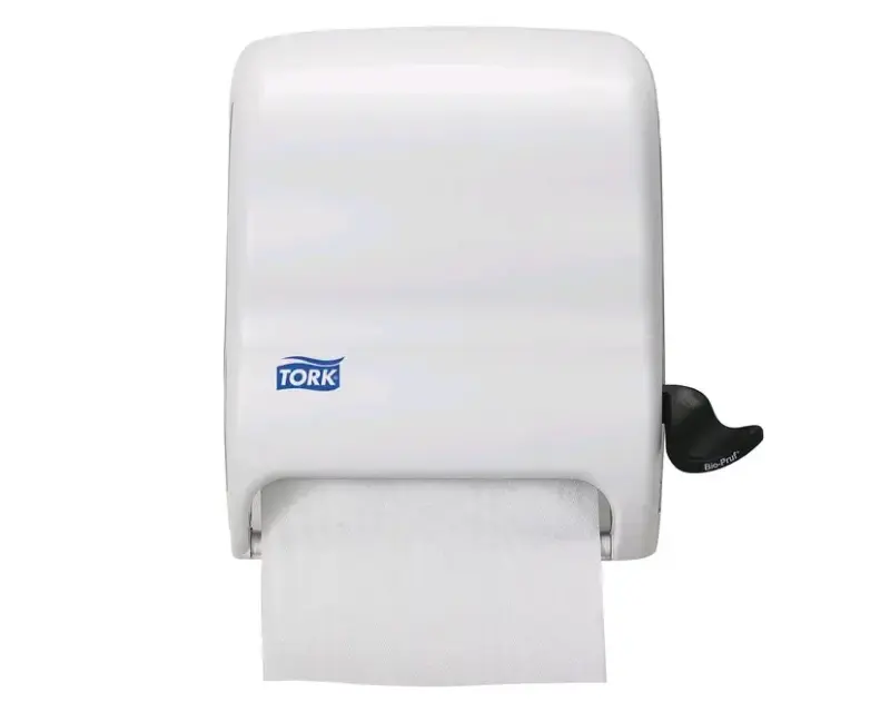 Dispensador de papel Tork blanco manual - 1