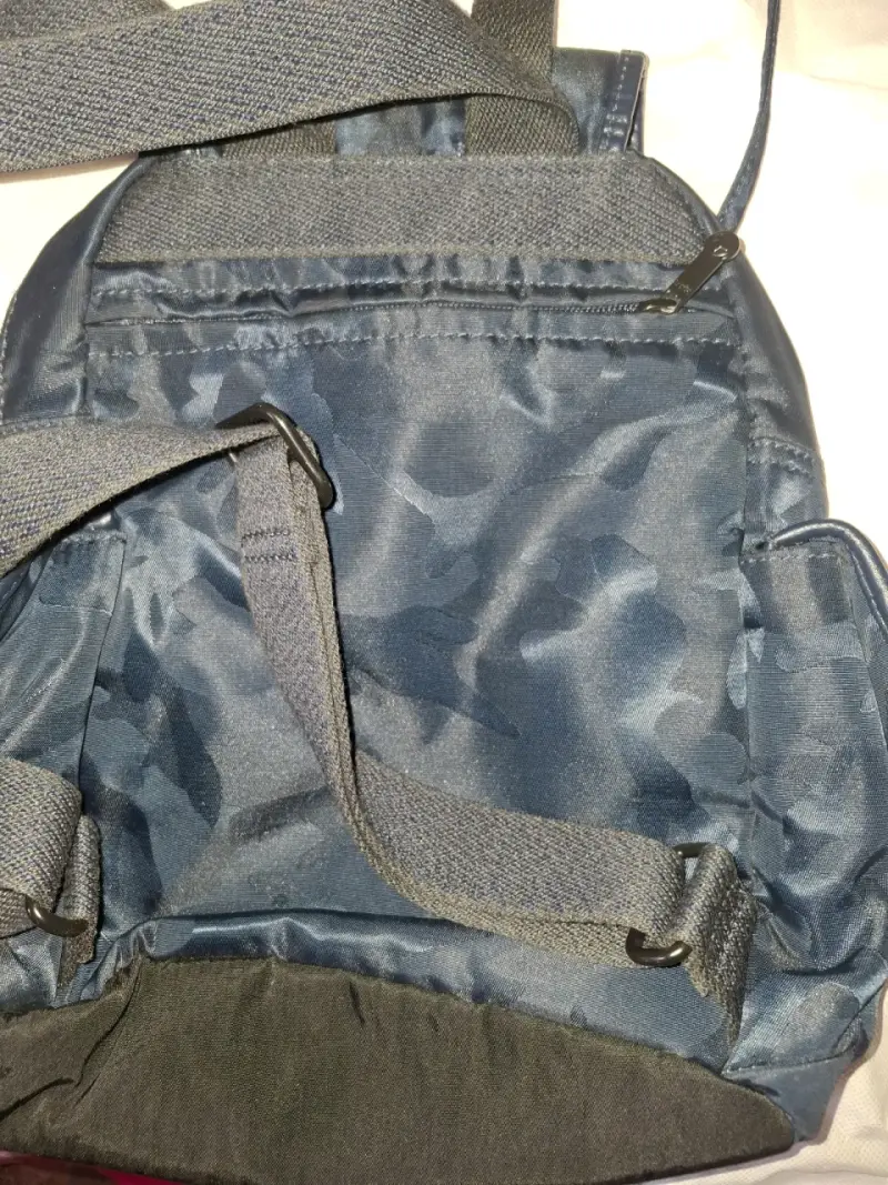 Mochila Kipling azul camuflaje - 2