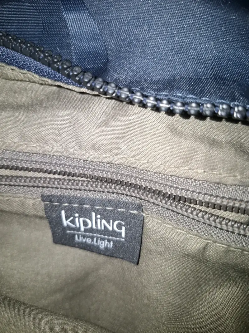 Mochila Kipling azul camuflaje - 4