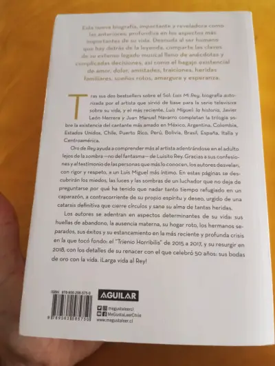 Libro 'Oro de Rey' de Luis Miguel - miniatura 2