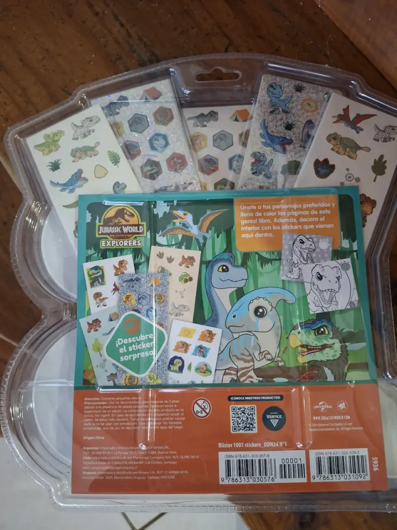 Set de stickers Jurassic World Explorers - 2