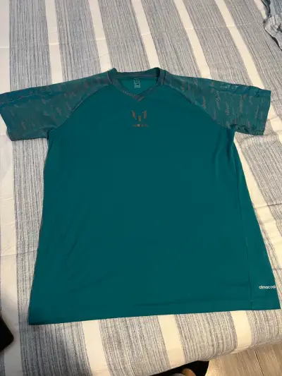 Polera deportiva Messi ClimaCool verde - miniatura 1