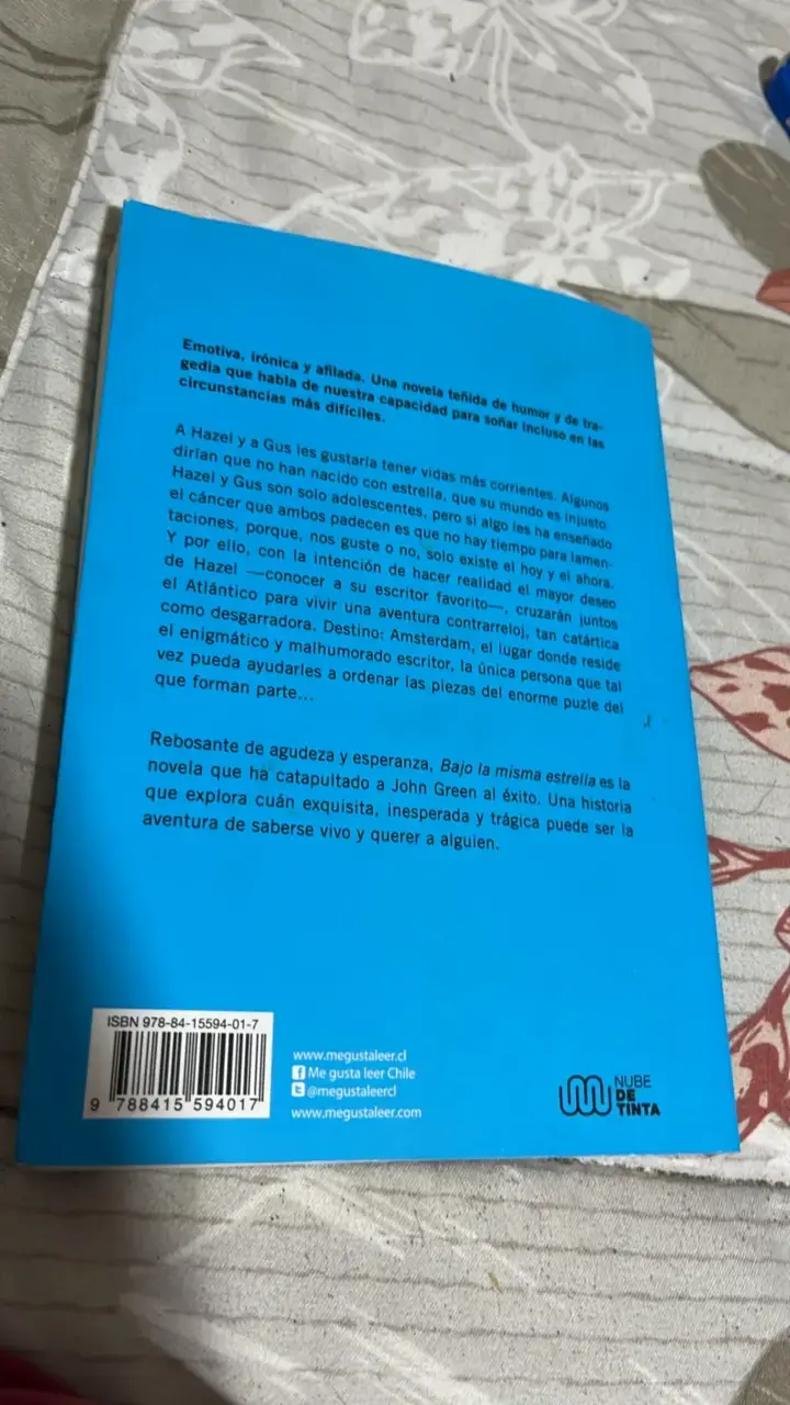 Libro 'Bajo la Misma Estrella' de John Green - 2