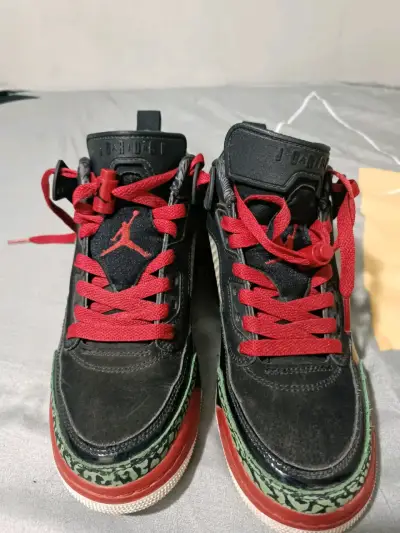 Nike Jordan Spizike Low junior negro/rojo/verde - miniatura 6