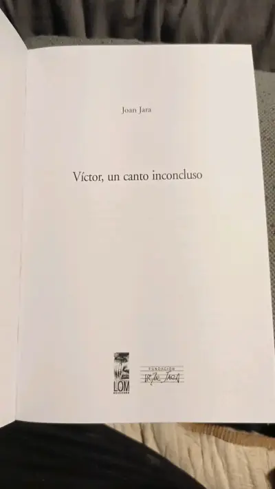 Libro 'Víctor, un canto inconcluso' de Joan Jara - miniatura 2