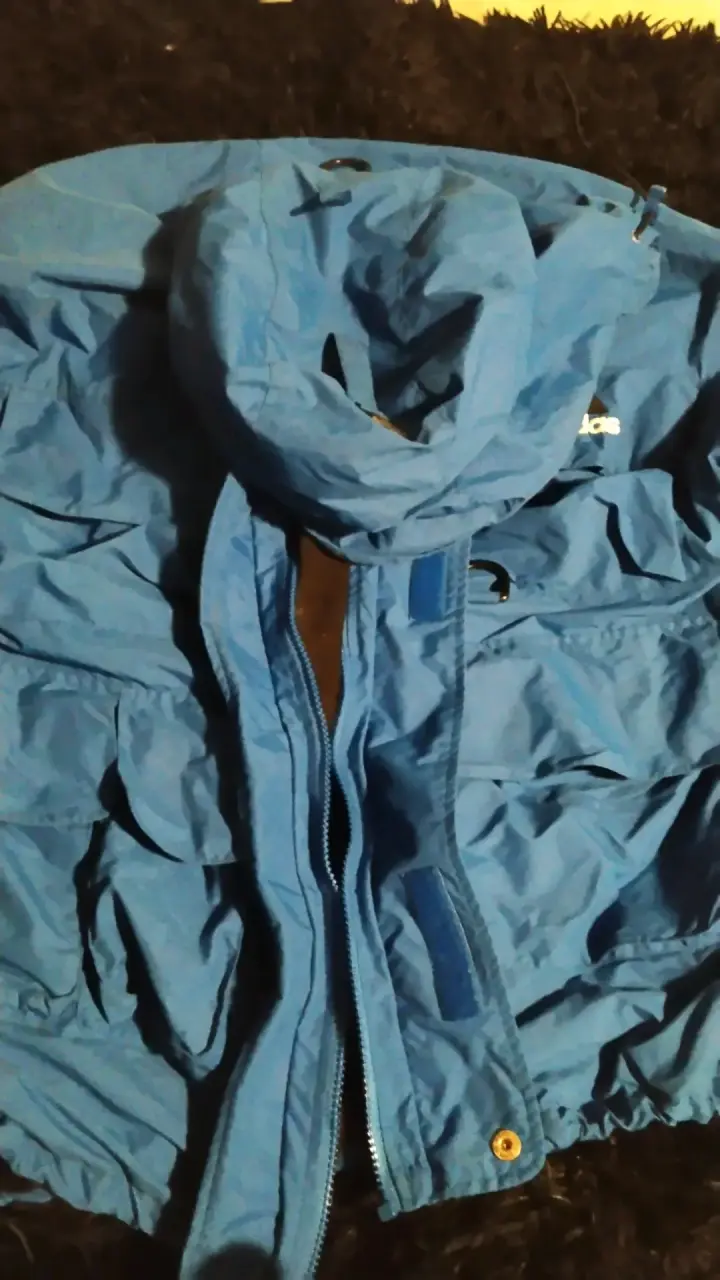 Chaqueta azul Adidas con capucha - 6