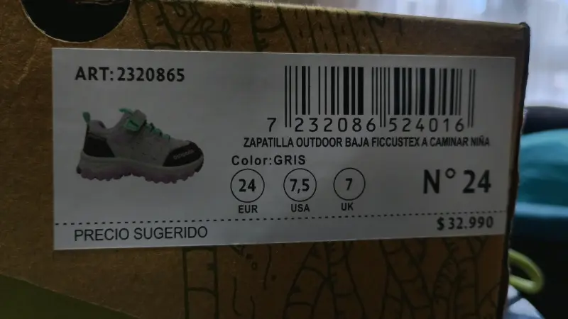 Zapatillas outdoor para niños Colloky - 3