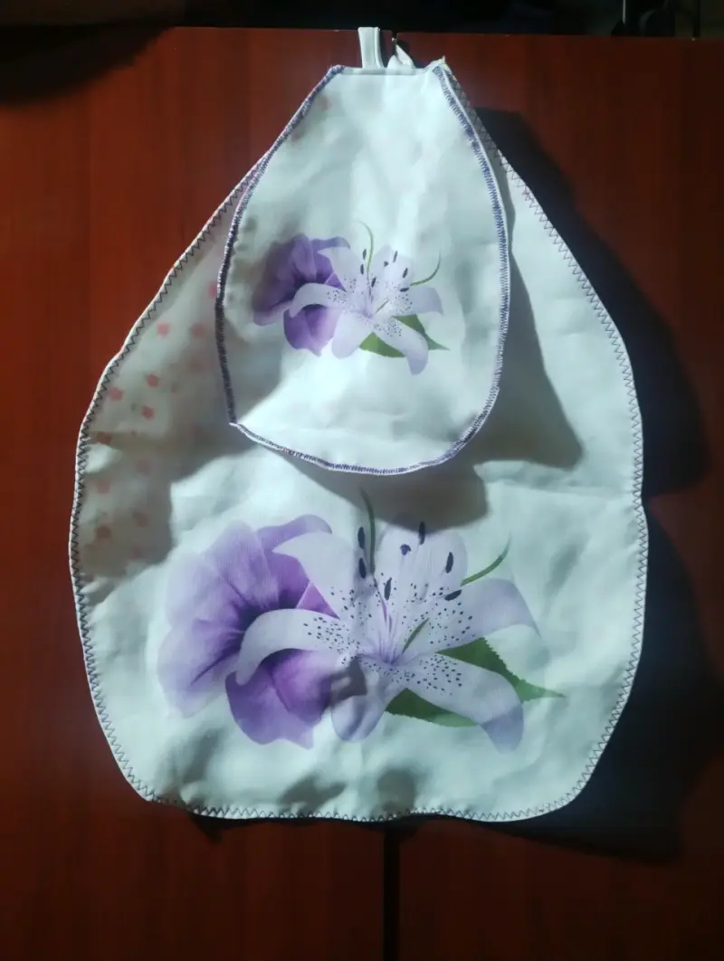 Bolsa multicosas bordadas a mano - 3