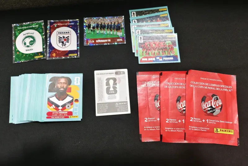 Colección de láminas Panini Copa Mundial 2026
