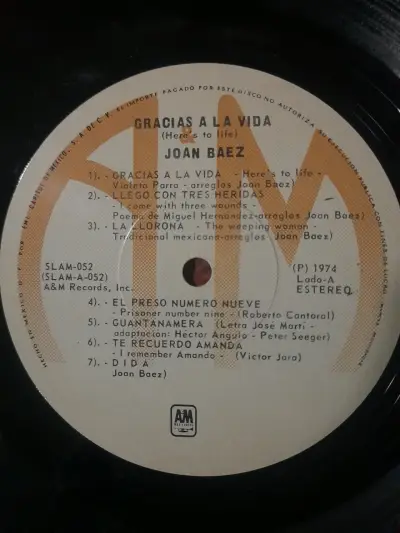 Joan Baez - Gracias a la Vida - miniatura 4