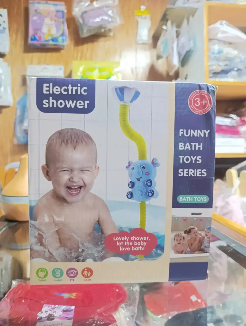 Ducha eléctrica para niños con diseño divertido