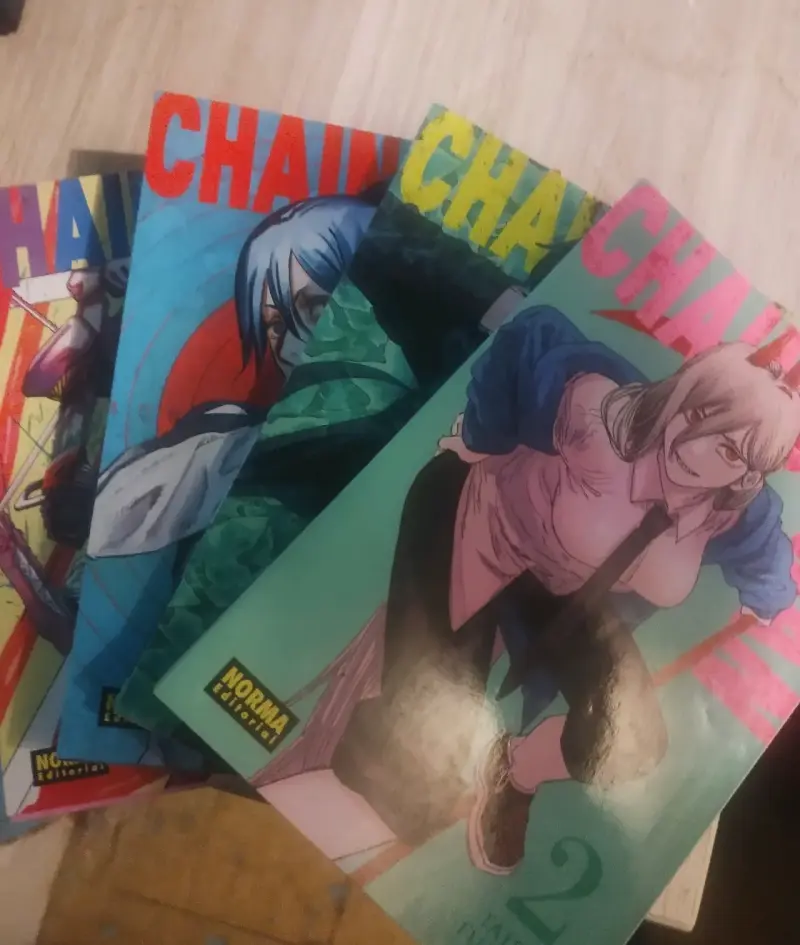 Colección de mangas Chainsaw Man volúmenes 2-5 - 1