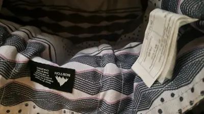 Bolso tote Burton estampado gris - miniatura 5