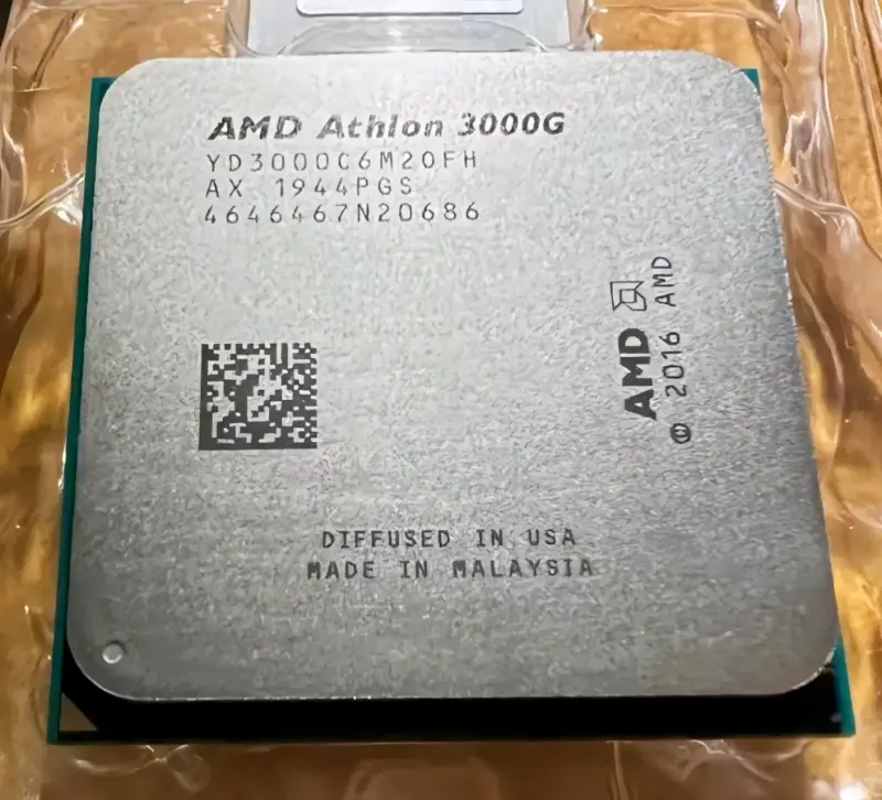 PROCESADOR AMD ATHLON 3000G 3.5 GHz - 2