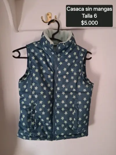 Chaleco sin mangas con estrellas talla 6 - miniatura 1