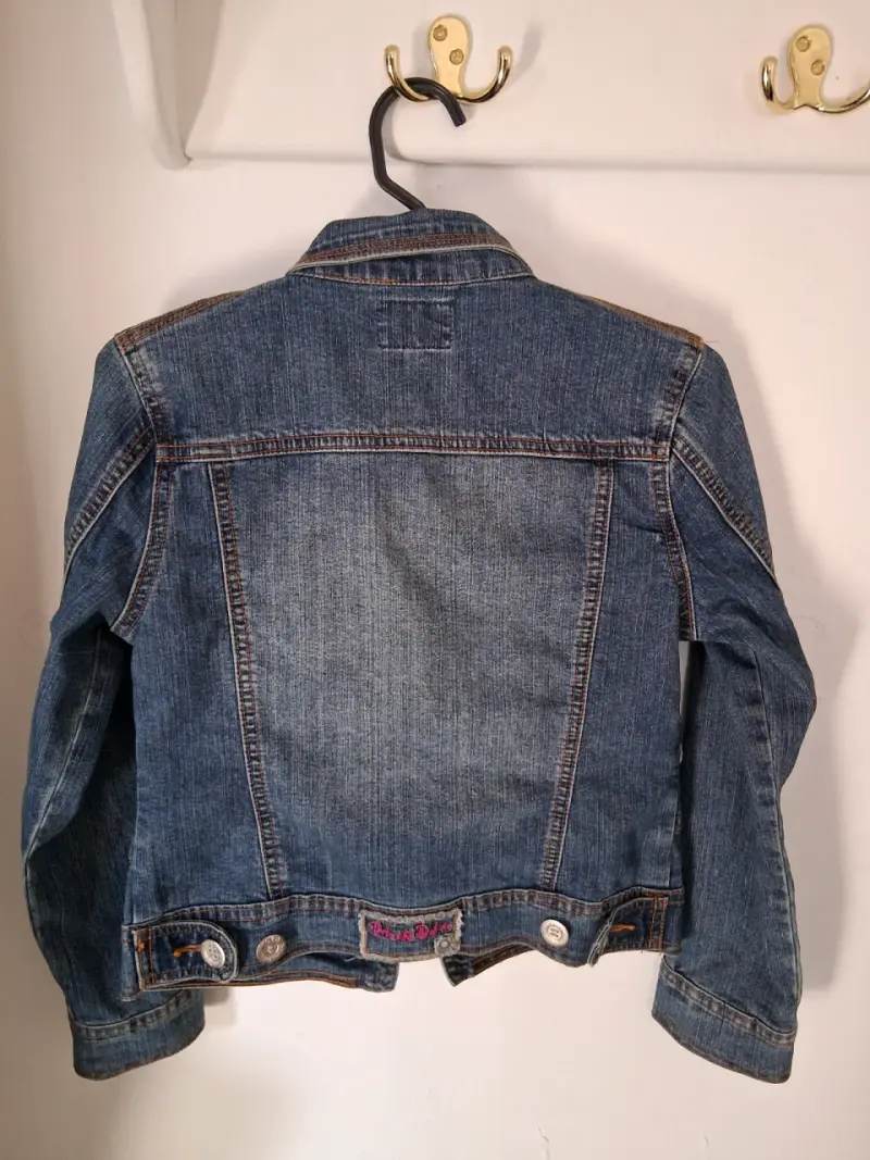 Chaqueta de mezclilla para niña talla 6 - 2
