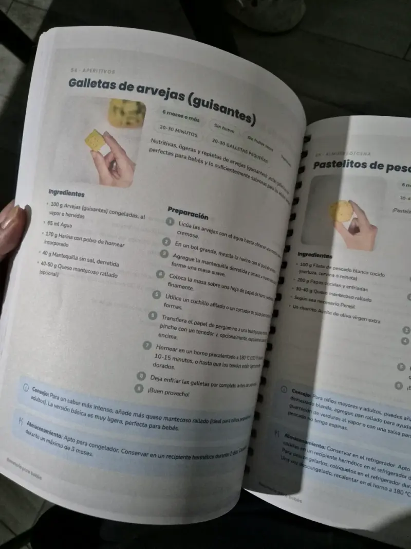 Libro de recetas para bebés 'Mi Bebé Come Feliz' - 3