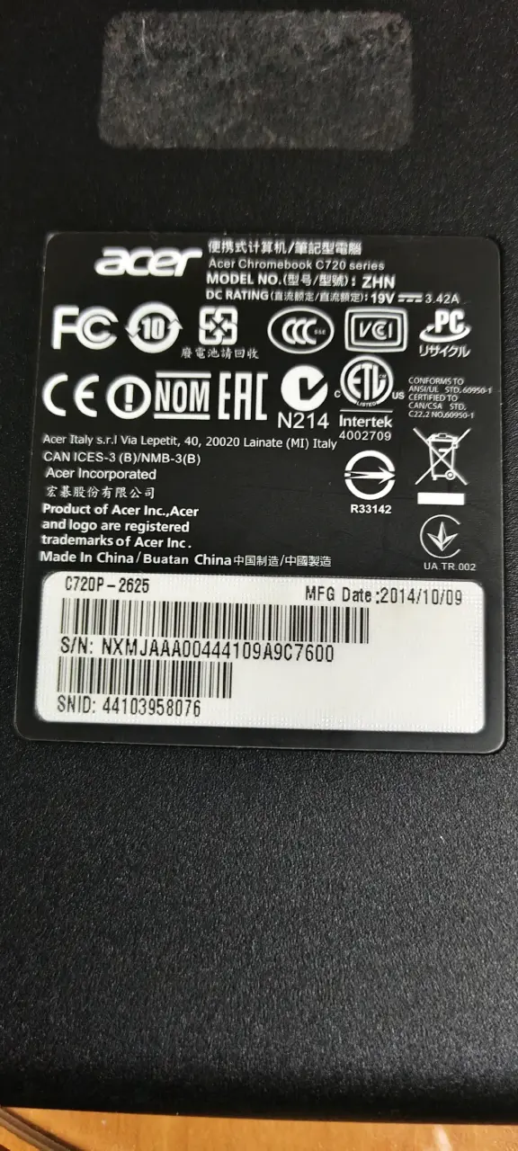 Chromebook Acer con procesador Intel - 2