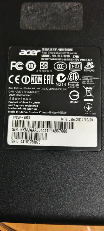 Chromebook Acer con procesador Intel - miniatura 2