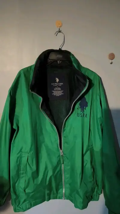 Chaqueta verde USPA con cierre - miniatura 3