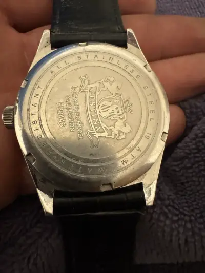 Reloj Festina negro con correa de cuero - miniatura 2