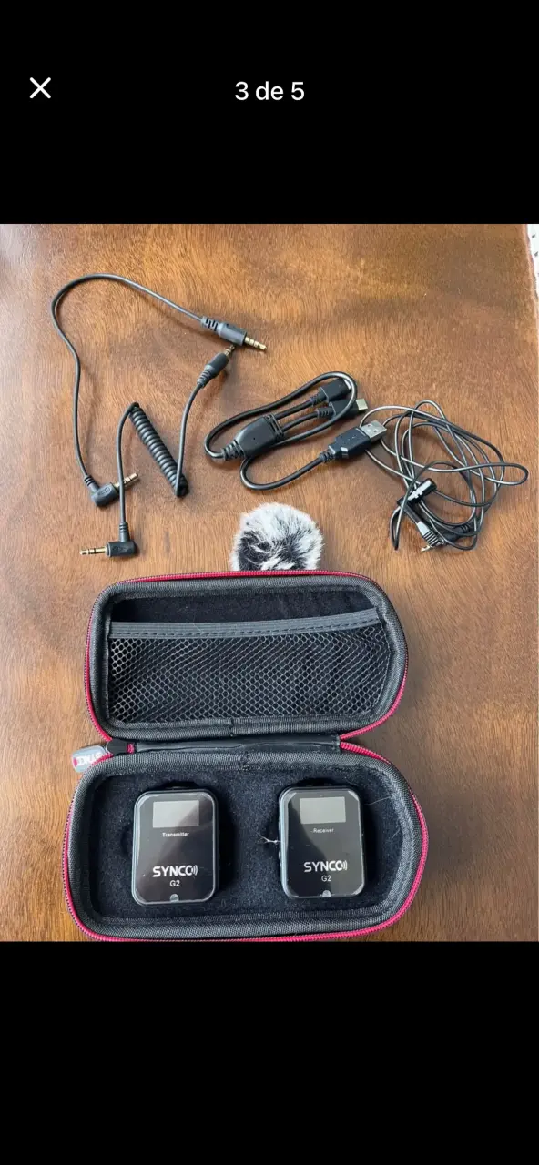 Micrófono inalámbrico Synco G2 con accesorios - 3