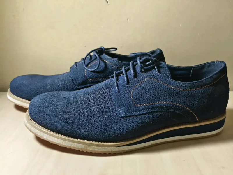 Zapatos de vestir azul marino para hombre - 2