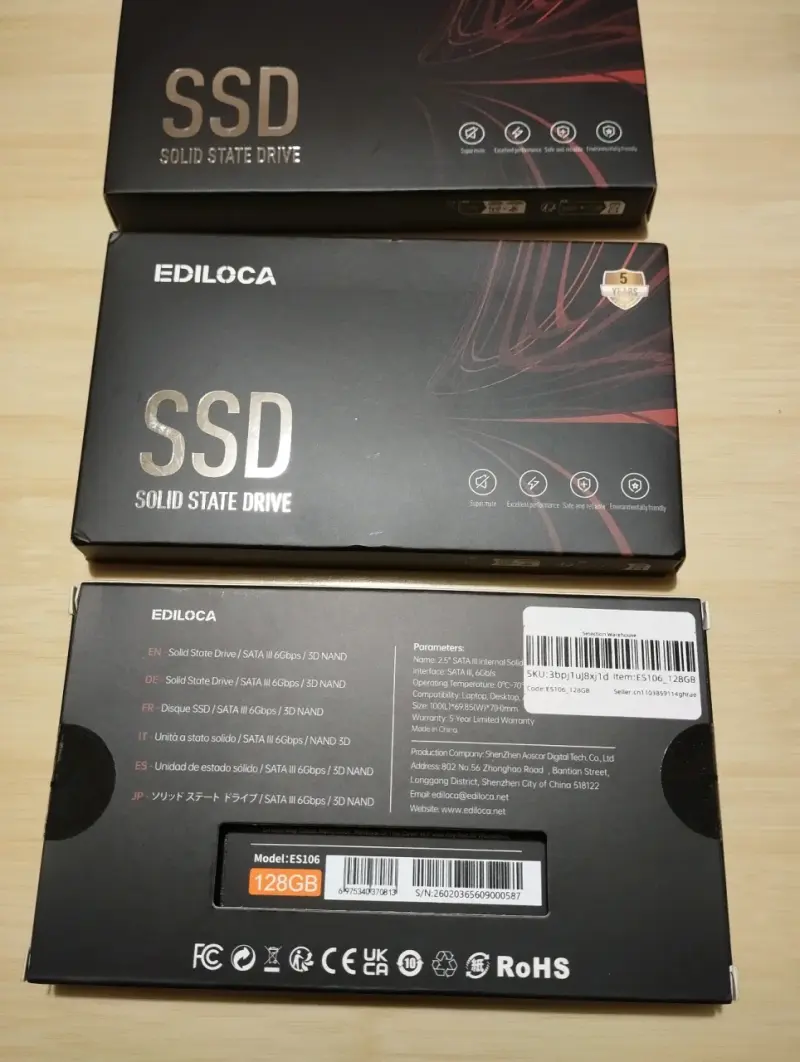 Disco SSD 128GB - 1