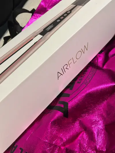Plancha de pelo profesional Air flow  rosa dorado - miniatura 2