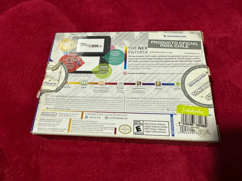 New Nintendo 3DS XL Solgaleo Lunala Edición Negra - 5