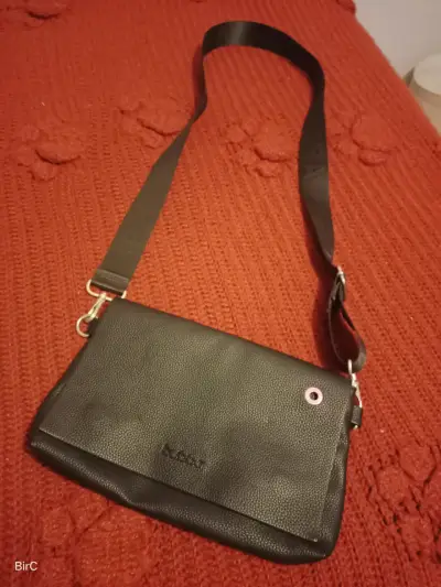 Bandolera negra de cuero sintético BUBBA - miniatura 4