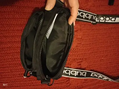 Riñonera-banano negra Bubba con correa ajustable - miniatura 2