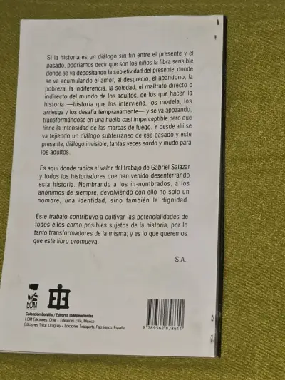 Libro 'Ser niño huacho' de Gabriel Salazar - miniatura 2