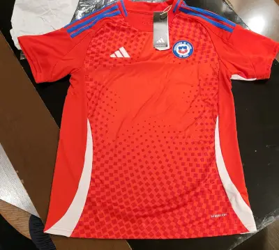 Camiseta roja selección chilena Adidas - miniatura 1