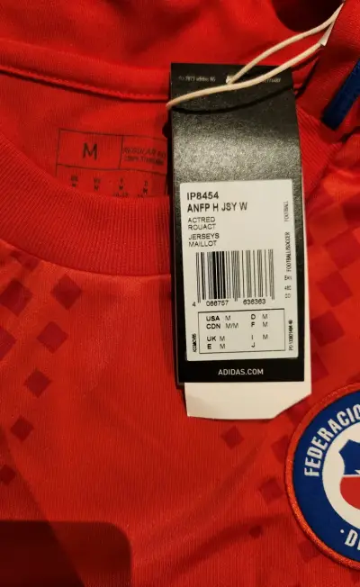Camiseta roja selección chilena Adidas - miniatura 4