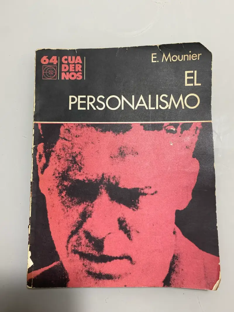 Libro 'El Personalismo' de E. Mounier - 1