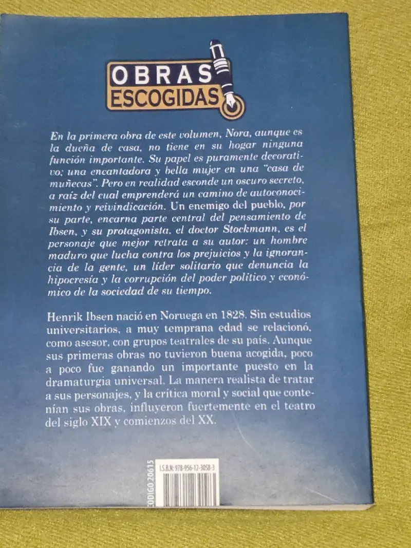 Libro Casa de muñecas Un enemigo del pueblo - 2