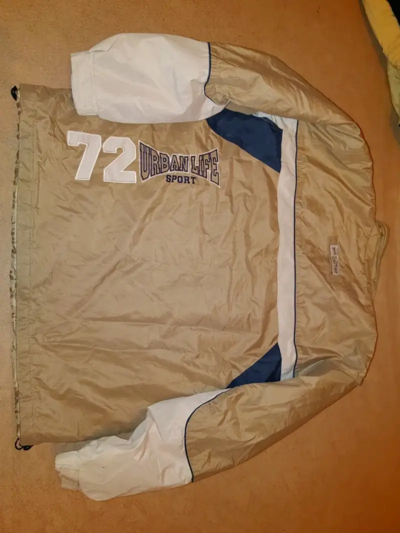 Chaqueta Urban Life beige y azul - 2