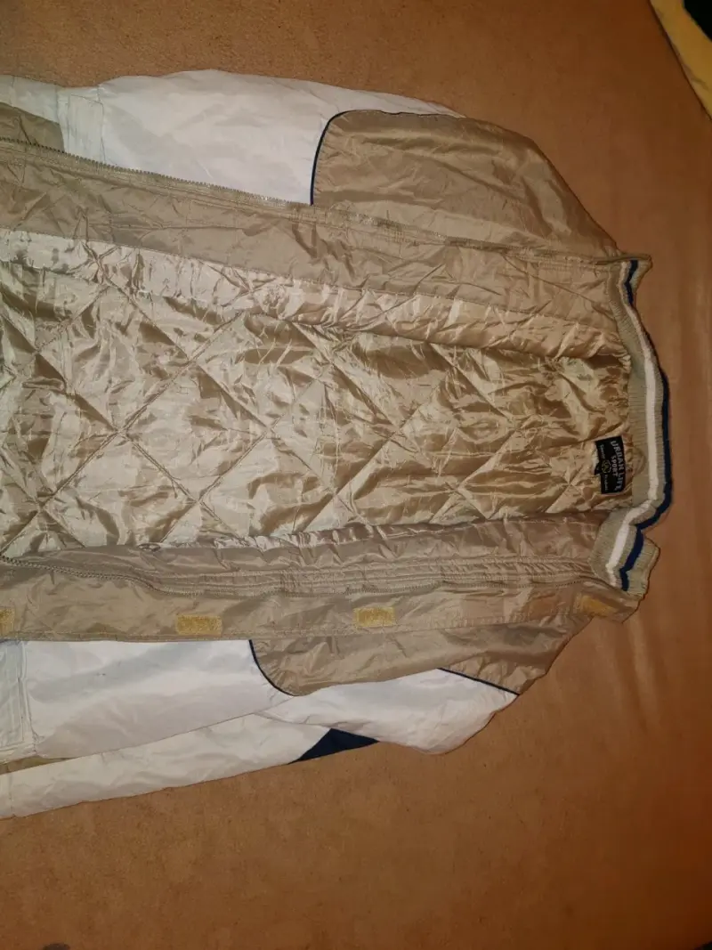 Chaqueta Urban Life beige y azul - 3