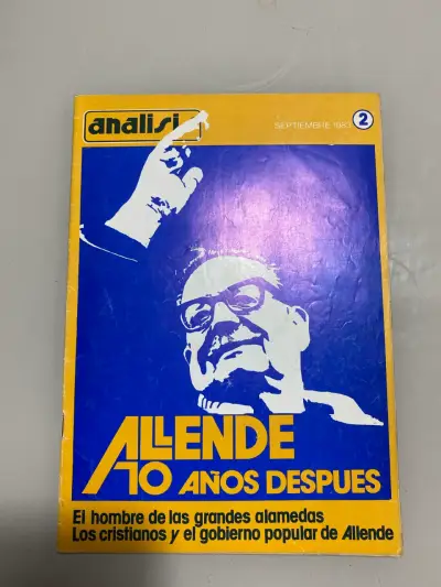 Revista Análisis Allende 70 años después 1983 - miniatura 1