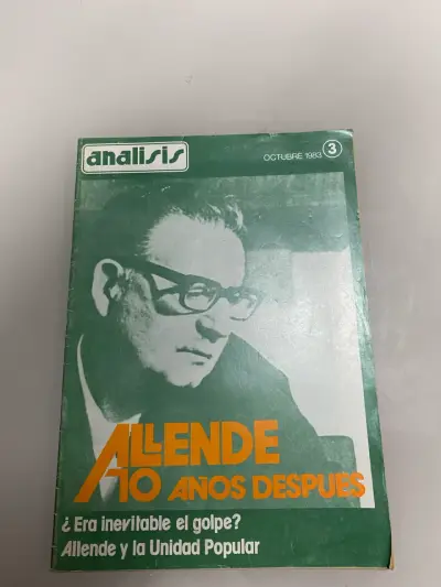 Revista Análisis Allende 70 años después 1983 - miniatura 4
