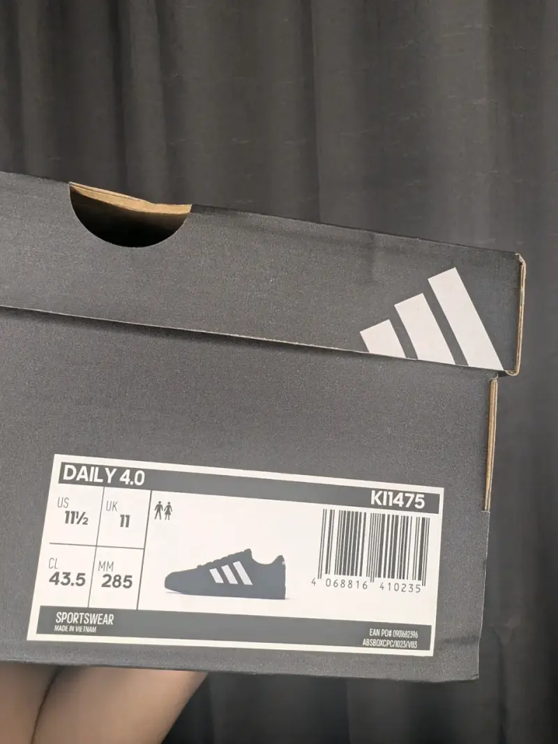 Zapatillas negras Adidas 43.5 - 4