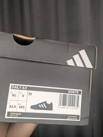 Zapatillas negras Adidas 43.5 - miniatura 4