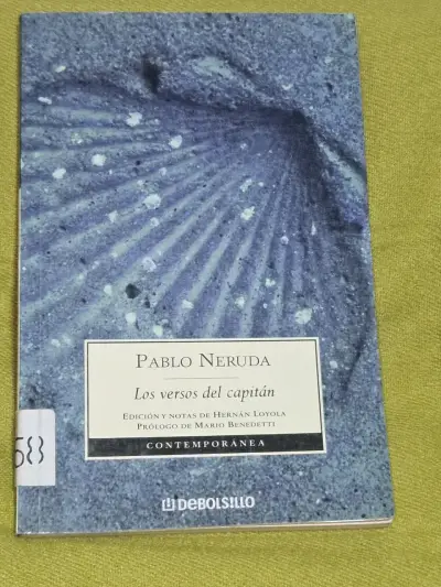 Libro 'Los versos del capitán' de Pablo Neruda - miniatura 1