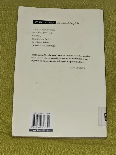 Libro 'Los versos del capitán' de Pablo Neruda - miniatura 2