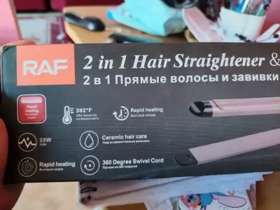 Plancha y rizador de cabello RAF - miniatura 2
