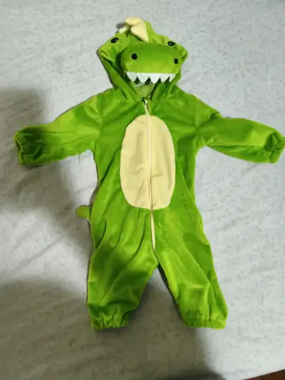 Disfraz de dinosaurio para niños - miniatura 1